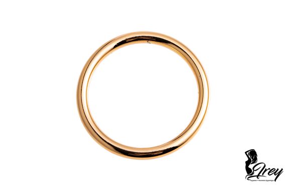 Кольцо декоративное, Италия, 26 мм, металл, античное золото