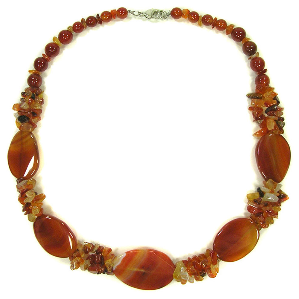 Бусы Сердолик sebu002