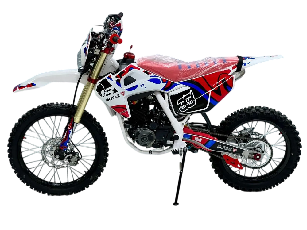Мотоцикл эндуро MOTAX XR 300 (21/18) черный-белый-красный