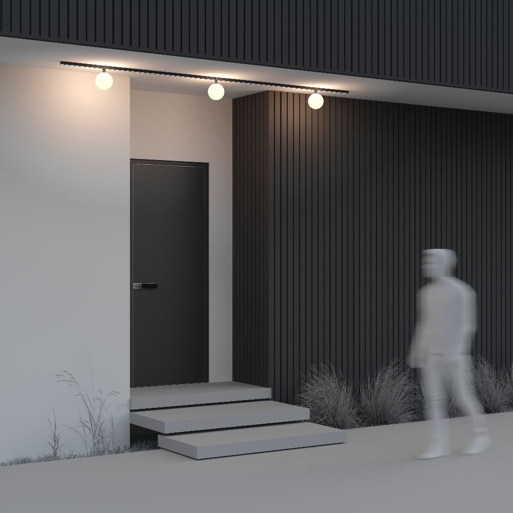 Уличный трековый светодиодный светильник Maytoni Elasity IP   O-TR01-2-S-9WB3K