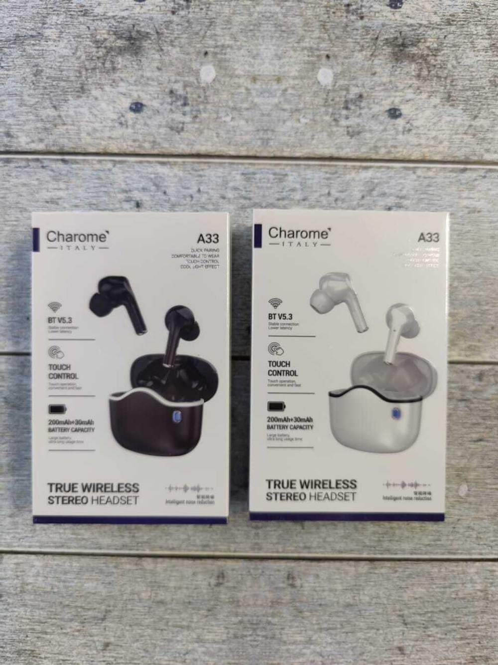 Беспроводные наушники TWS Charome A33 (черный)