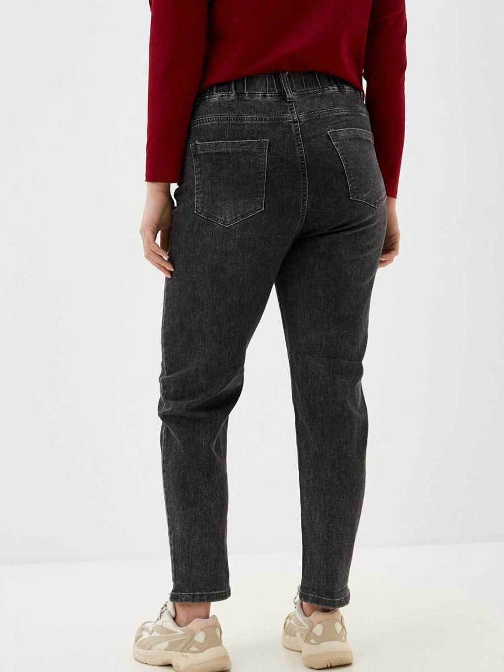 Джинсы на резинке больших размеров