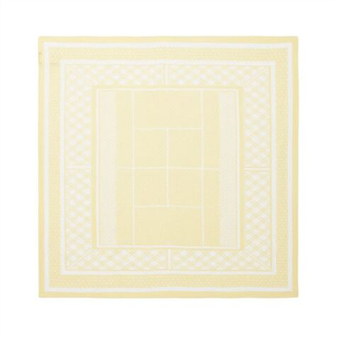 Теннисная бандана Lacoste Print Scarf - yellow/flour
