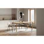 Стул LATITUDE Ror, 2 Frame, велюр, черный/бежевый