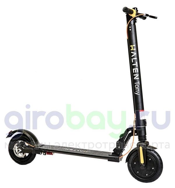 Электросамокат Halten Tony v2 (Черный) фото №1