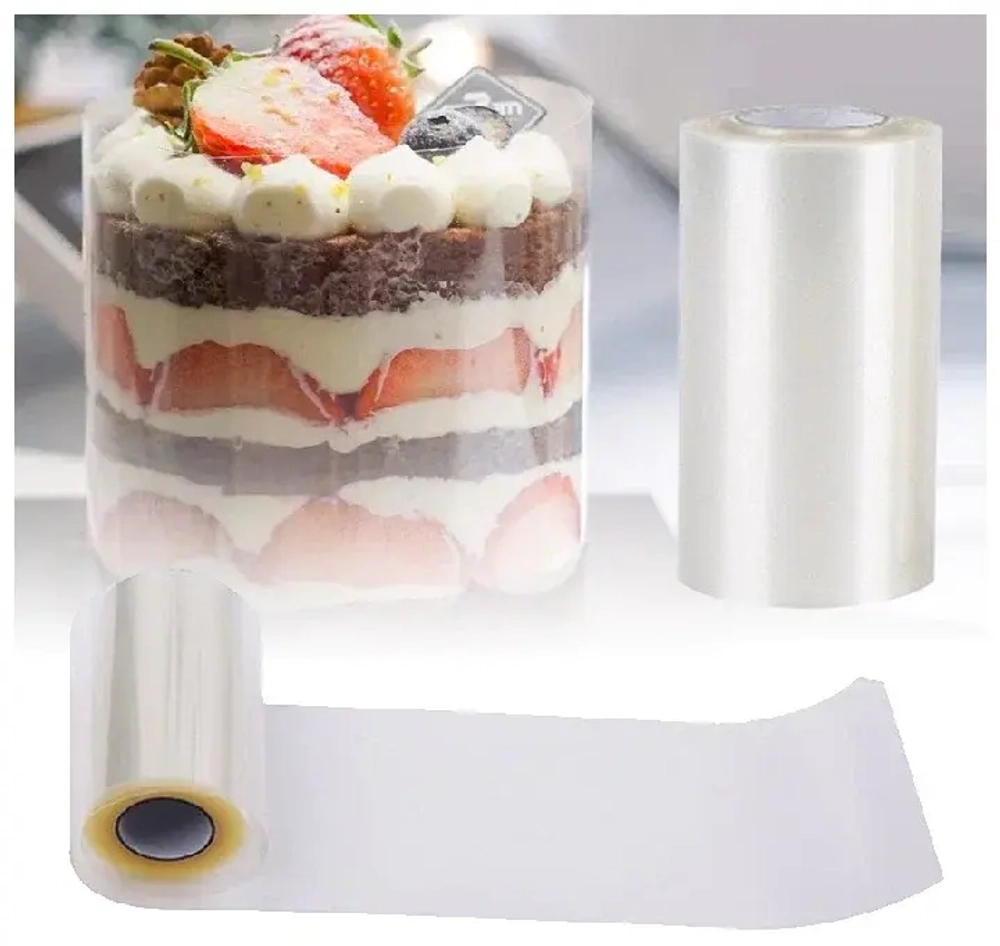 Лента ацетатная для тортов h=20 см (130 мкр) рулон 28 м