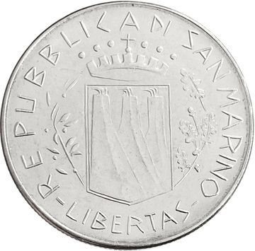 100 лир 1981 Сан-Марино. Мир