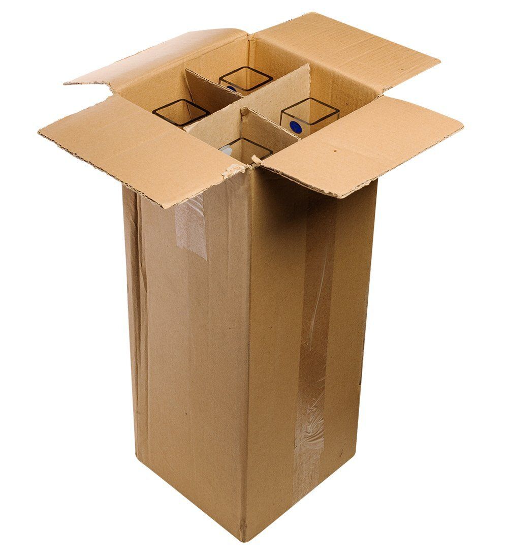 NM-27306 Ваза-пирамида стеклянная 49 см (Неман)