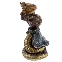 GAEM Фигурка декоративная "Змея", L3 W3 H8 см, 6в.