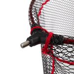 Голова подсачека Namazu Pro, овальный обод 50х45 см, прорезиненная сетка/25/