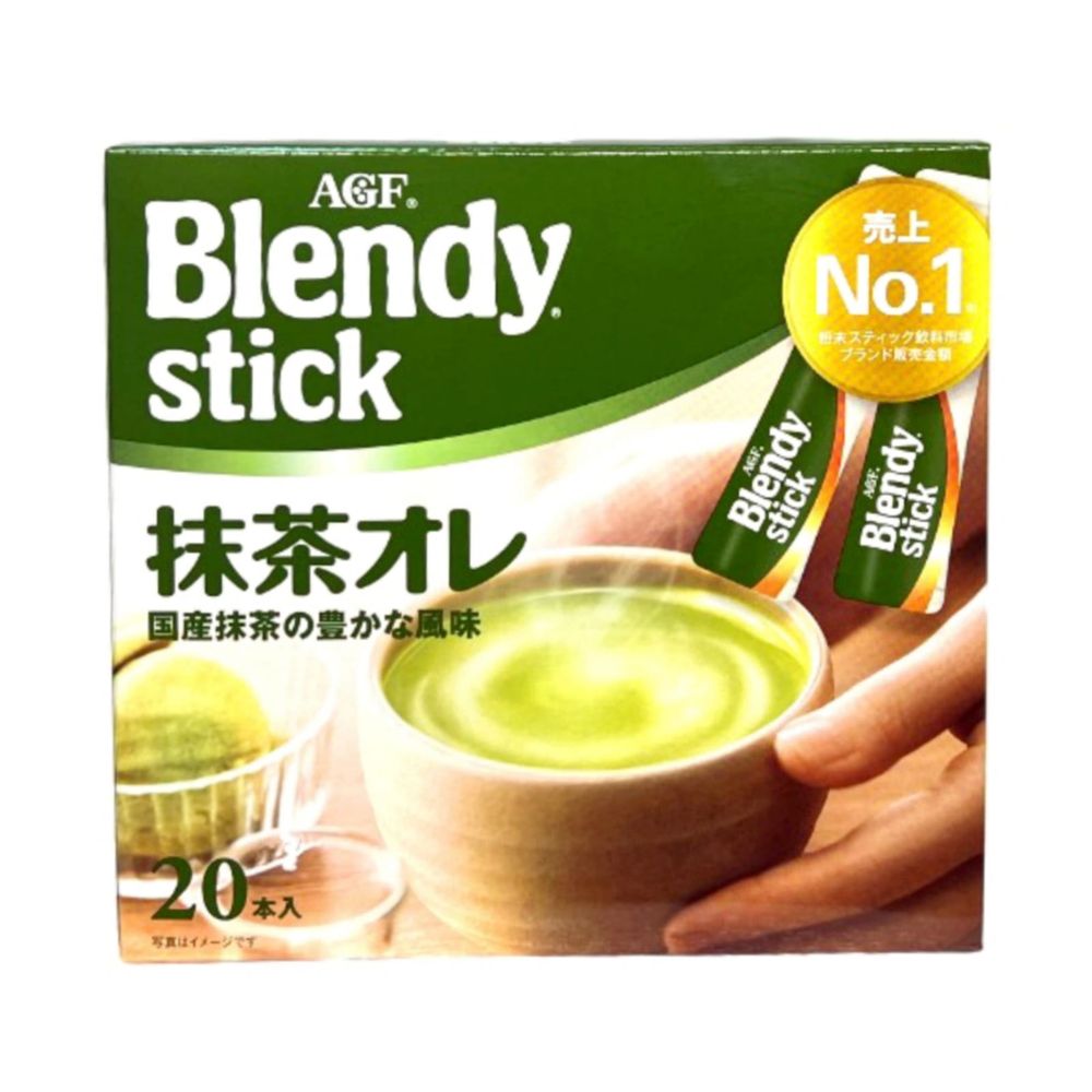 Чай зеленый с молоком AGF Blendy в стиках 20 шт
