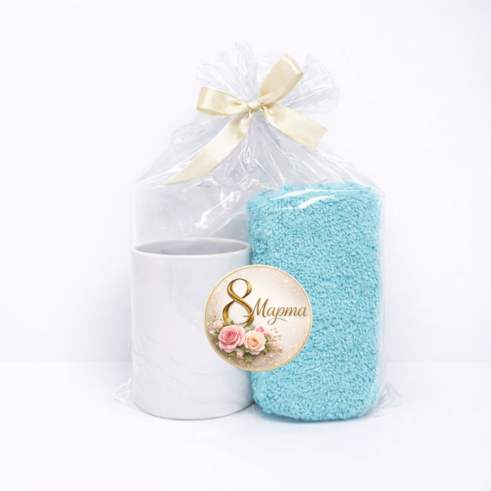 Набор полотенце + кружка