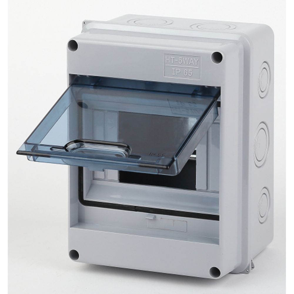 Корпус пластиковый навесной ЭРА SIMPLE КМПн-5 IP65 серый