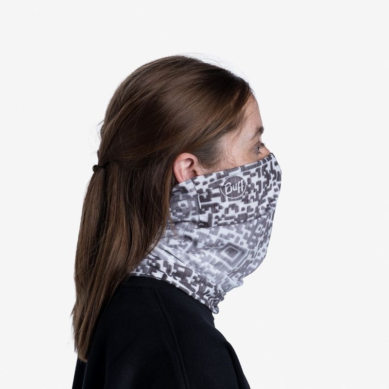 Многофункциональная бандана-труба Buff Original Connex Light Grey Фото 4