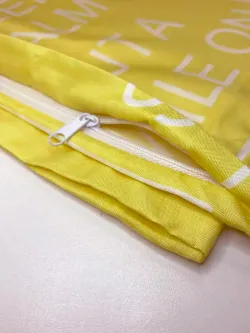 Наволочка комплект 2шт Полисатин Мечта "Smile" 50x70 см на молнии