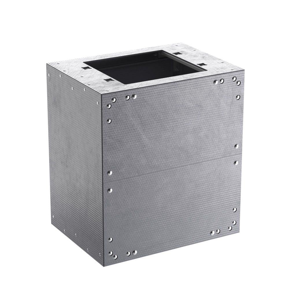 Цоколь стеклопластиковый наземный Conchiglia 600x580x460 (ВхШхГ) мм