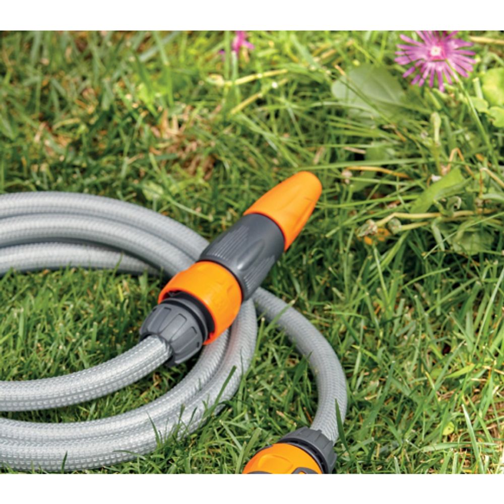 Коннектор GF GF80005017 для шланга быстросъёмный 1/2 5/8 3/4 с аквастопом | GF