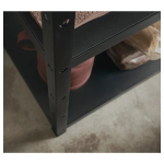 Стеллаж - IKEA BROR/БРУР ИКЕА, 85х40х190 см, черный
