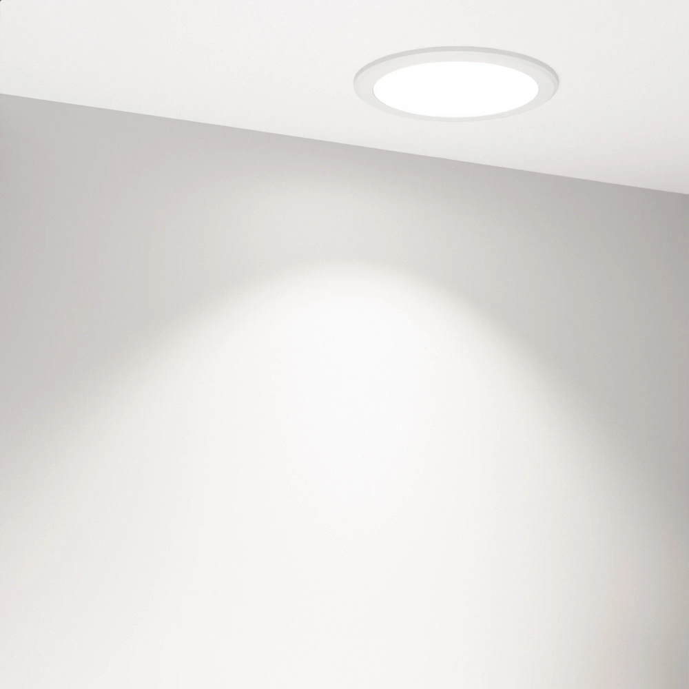 Светильник MS-ALORA-BUILT-R140-12W Day4000-MIX (WH, 60 deg, TRIAC) (Arlight, IP54 Пластик, 3 года) 048086