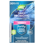 Nature's Way, Fortify, пробиотик с пребиотиками для женщин, ежедневная забота, 30 млрд, 30 капсул с отсроченным высвобождением