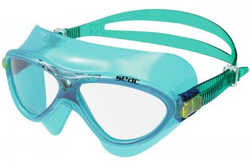 Очки-маска для плавания детские Seac Riky бирюзовый