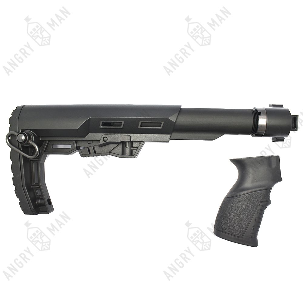 Легкий телескопический приклад на АК и аналоги, Alpha без подщечника, K.Arma