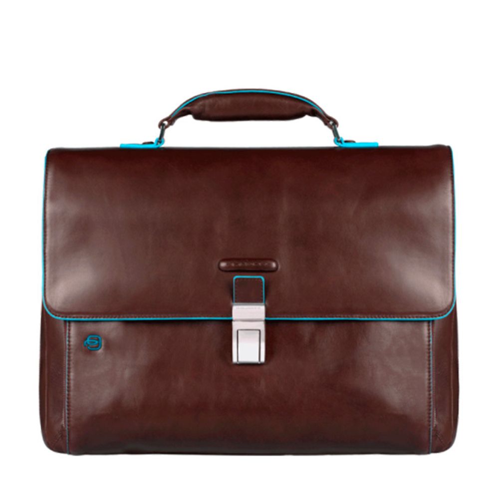 Сумка мужская Piquadro Blue Square коричневая из кожи (CA3111B2/MO)