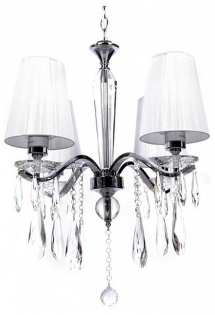 Подвесная люстра LUMINA DECO Alessia LDP 1726-4 CHR