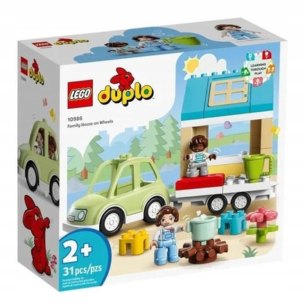 Конструктор LEGO DUPLO  Семейный дом на колесах 10986