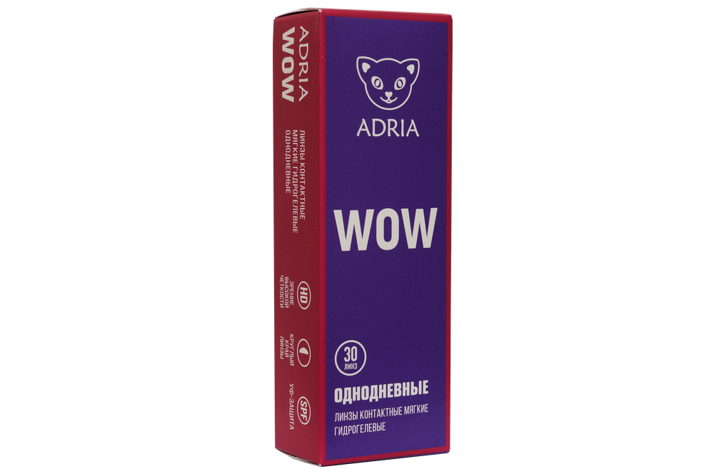 Однодневные контактные линзы Adria WOW (уп. 30 линз)