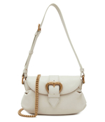 Кожаная сумка через плечо JOLENE Pinko - экрю(102802 A1MI)