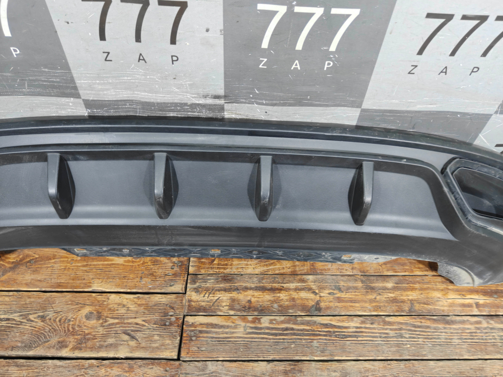 Юбка заднего бампера Skoda Kodiaq 21-нв Б/У Оригинал 56G807568A