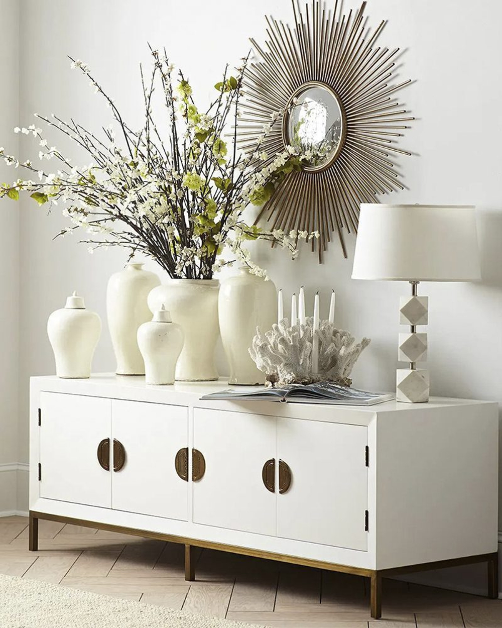 Зеркало в раме "Брук" Золото