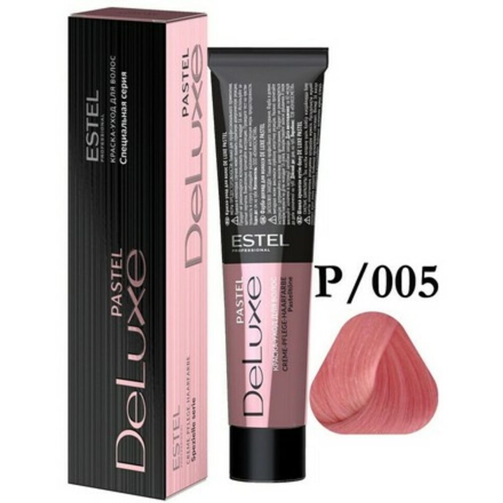 Краска для волос (роза) P 005, De Luxe, Estel Краска для волос (роза) P 005, De Luxe, Estel