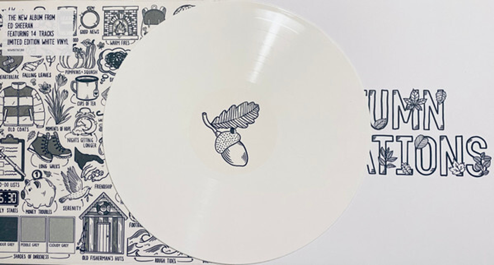 Ed Sheeran / Autumn Variations (Coloured Vinyl)(LP)