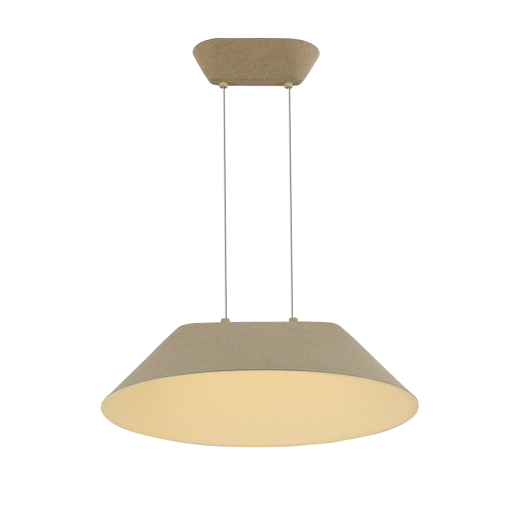 SL3001.713.01 Светильник подвесной ST-Luce Бежевый,Белый/Бежевый,Белый LED 1*12W 3000K SENTITO