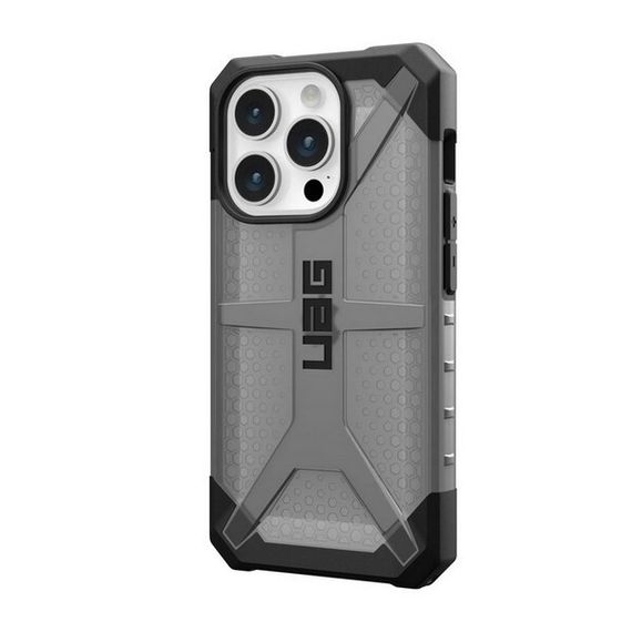 Чехол UAG Plasma для iPhone 15 Pro, серый (Ash) (114284113131)