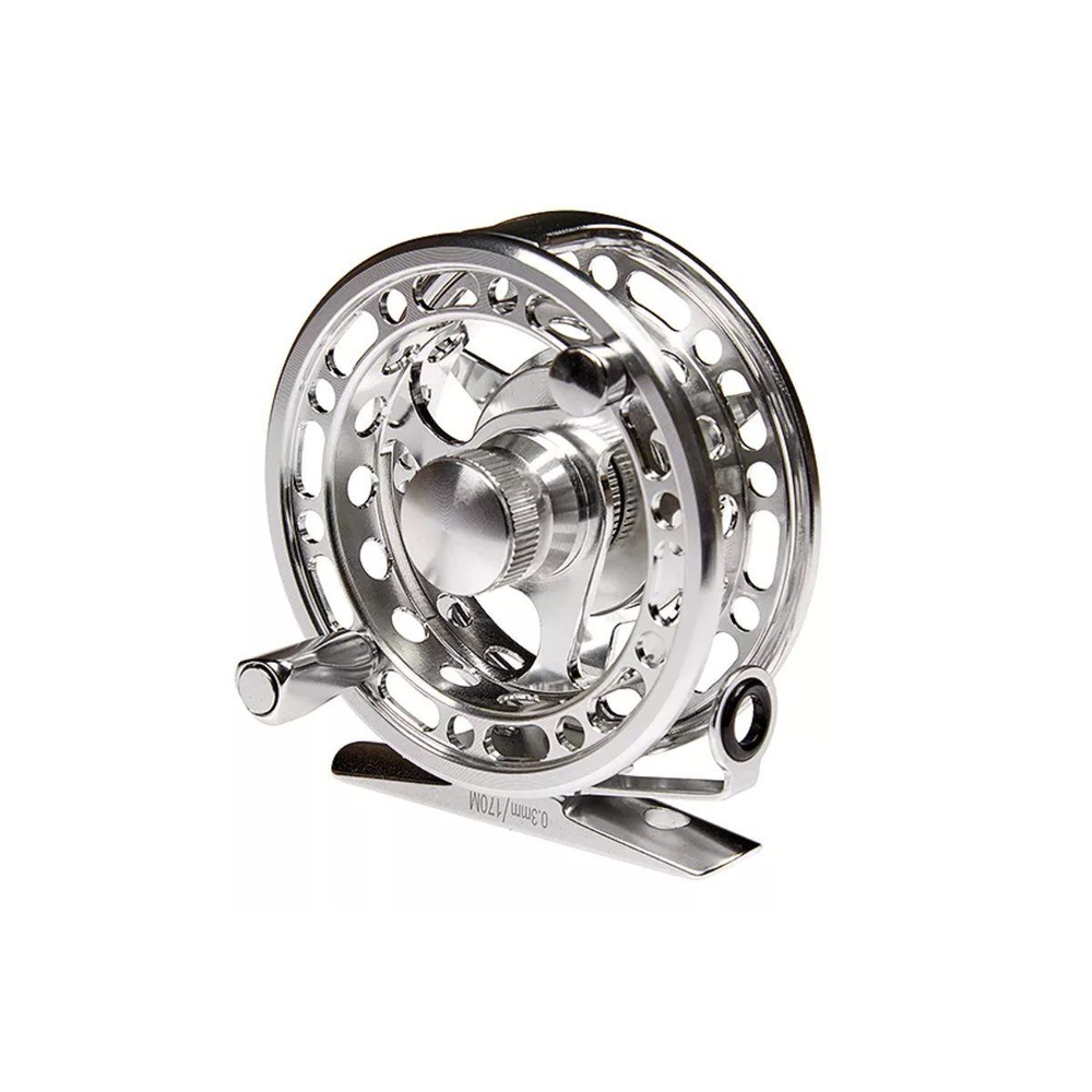 Катушка инерционная H-70 Silver