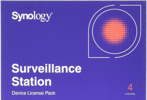 Лицензия на ПО Synology Surveillance Station Device License Pack 4