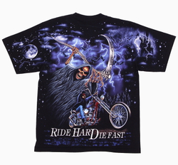 Футболка Смерть 15 ( Ride Hard die Fast )