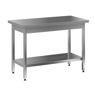 Стол производственный СЦП 1600/700/850 (полка сплошная)