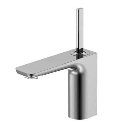 Смеситель для раковины Steinberg Серия 200 с керамическим картриджем Джойстик, со сливным гарнитуром 1 1/4“, с гибкими шлангами 3/8“, хром 200 1000