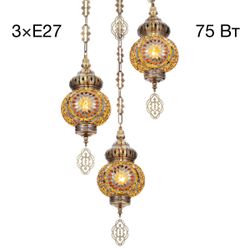 Citilux Каир CL419135 Подвесной светильник Мозаика Янтарь