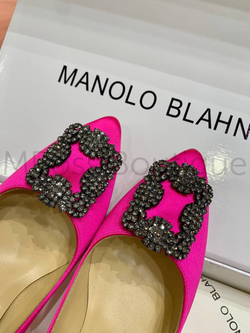 Женские Туфли-лодочки Manolo Blahnik в розовом цвете