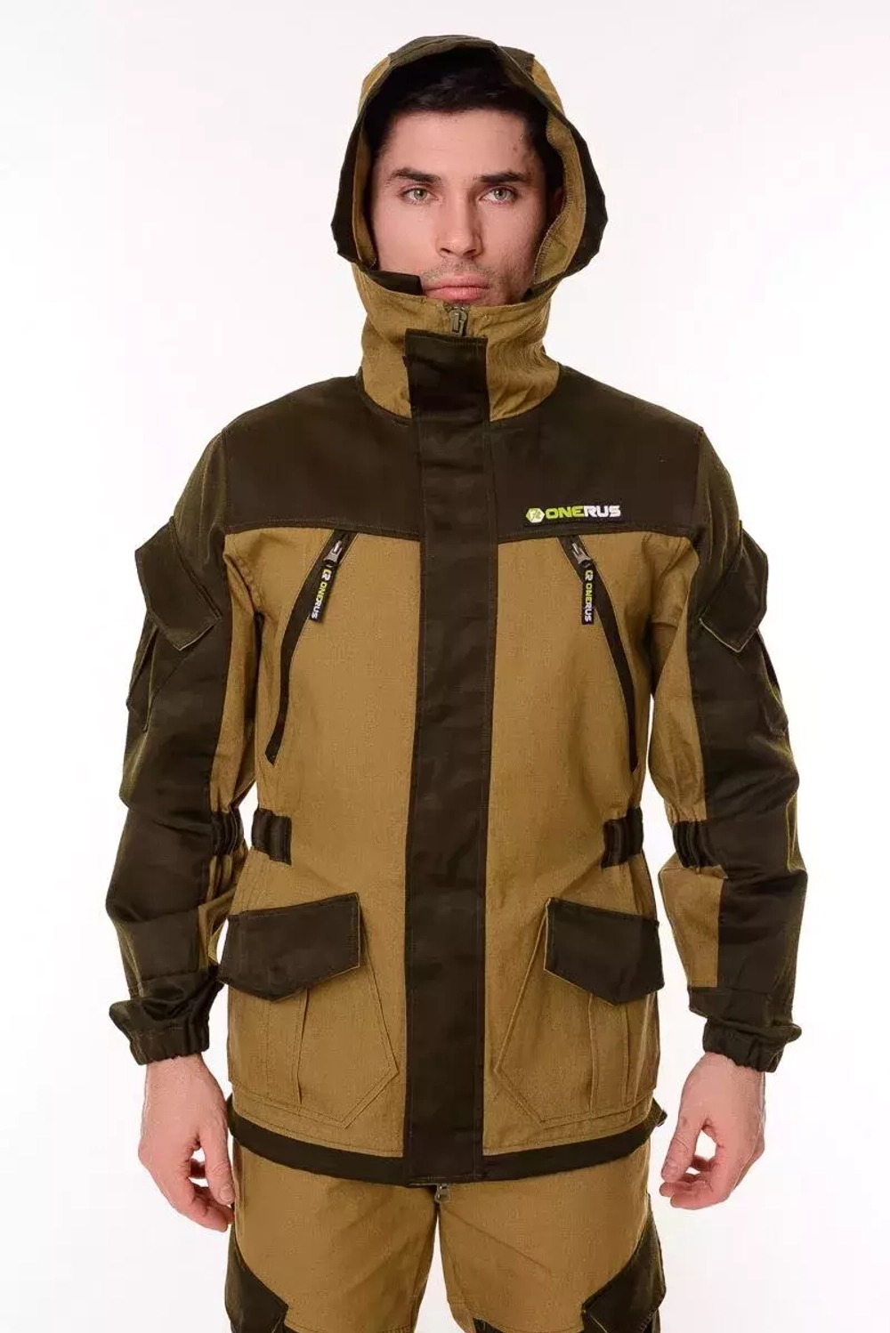 Летний мужской костюм Onerus Горный на молнии (Палатка) Хаки