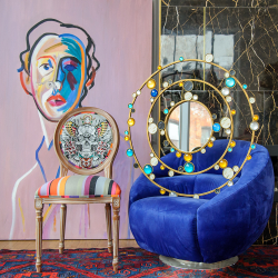 Стул Объект мечты Краниум сильвер