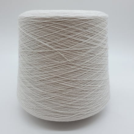 Пряжа  CARIAGGI FLANELL, 2/40 (80% меринос экстрафайн, 20% кашемир) 2000 м/100 м, белый камень
