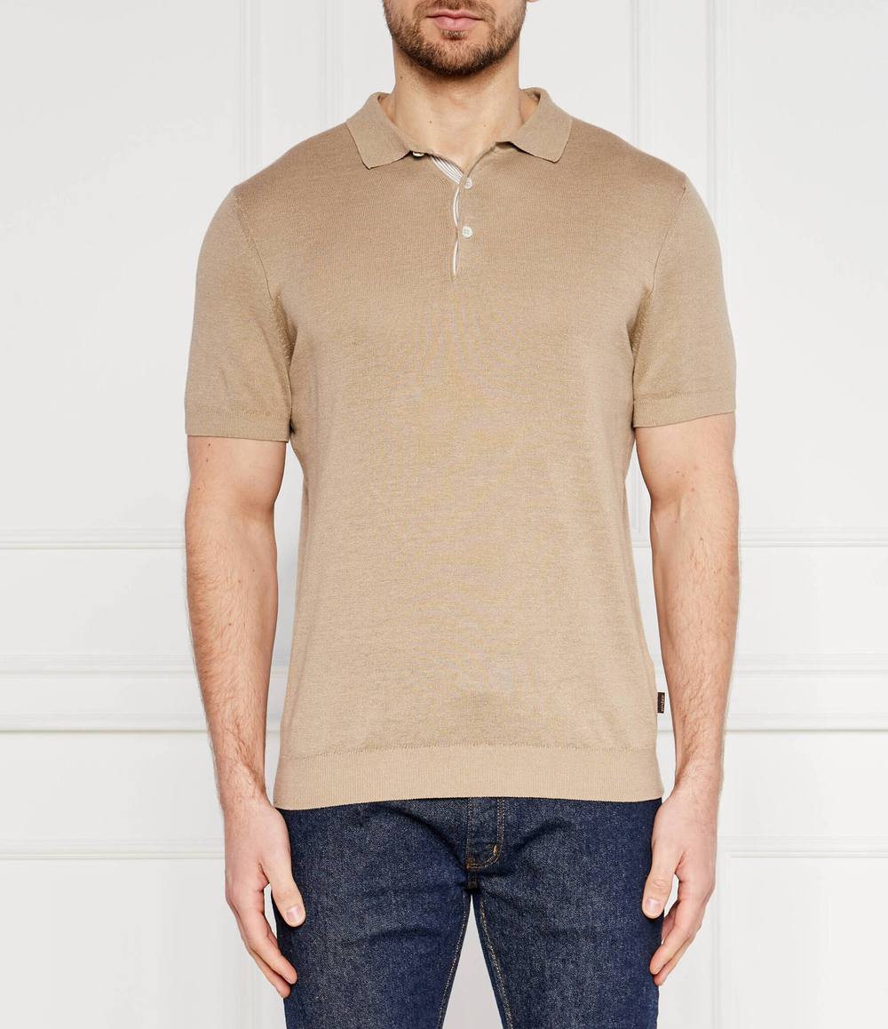 Льняное поло 13 Lindo-PB Windsor - бежевый(30040668)