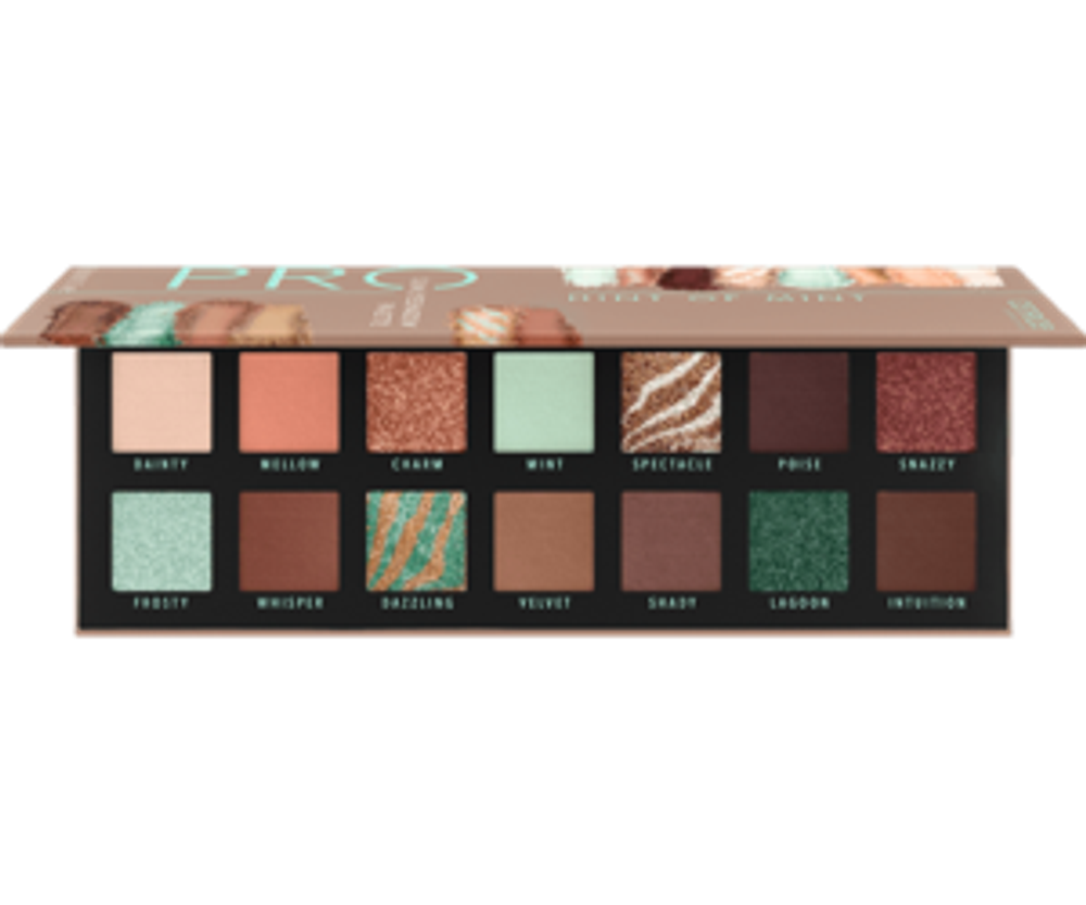 Палетка теней для век CATRICE PRO HINT OF MINT SLIM 010