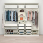 Шкаф - IKEA PAX/ПАКС ИКЕА, 58х250х236,4 см, белый